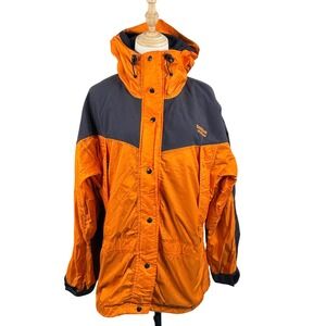 Vintage 90s Solstice Large Rain Ski Jacket Waterproof Microshed Ripstop Gorpcore